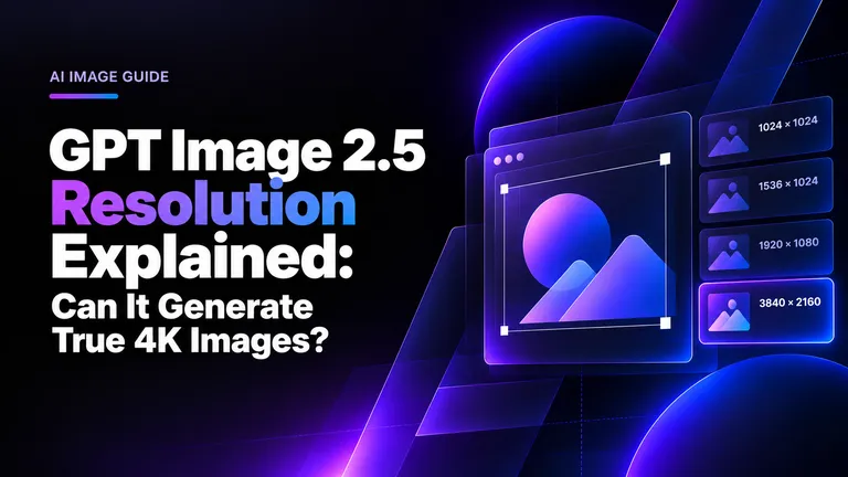 GPT Image 2.5 Resolution Explained: Can It Generate True 4K Images?