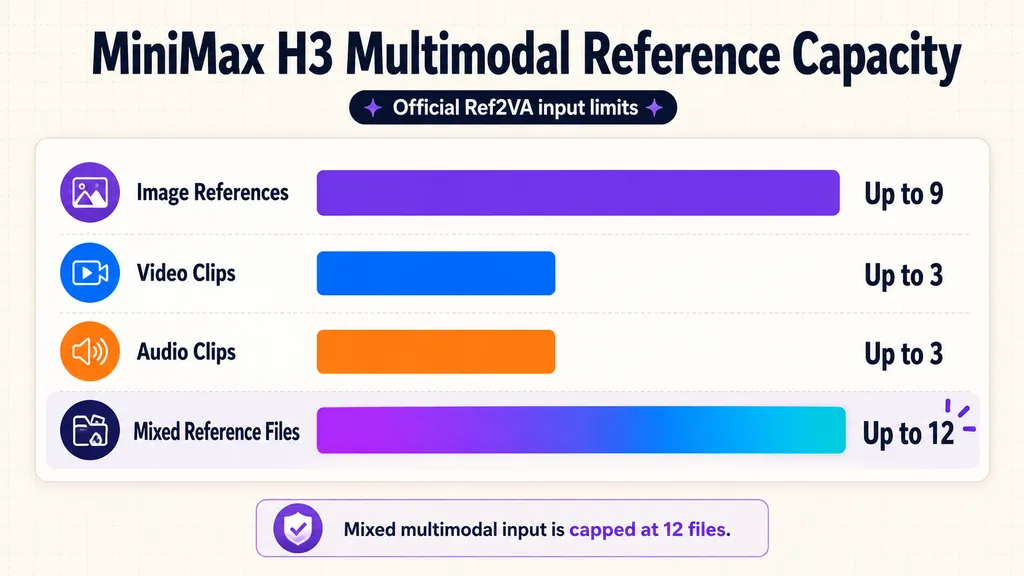 MiniMax H3 Multimodal Reference Capacity