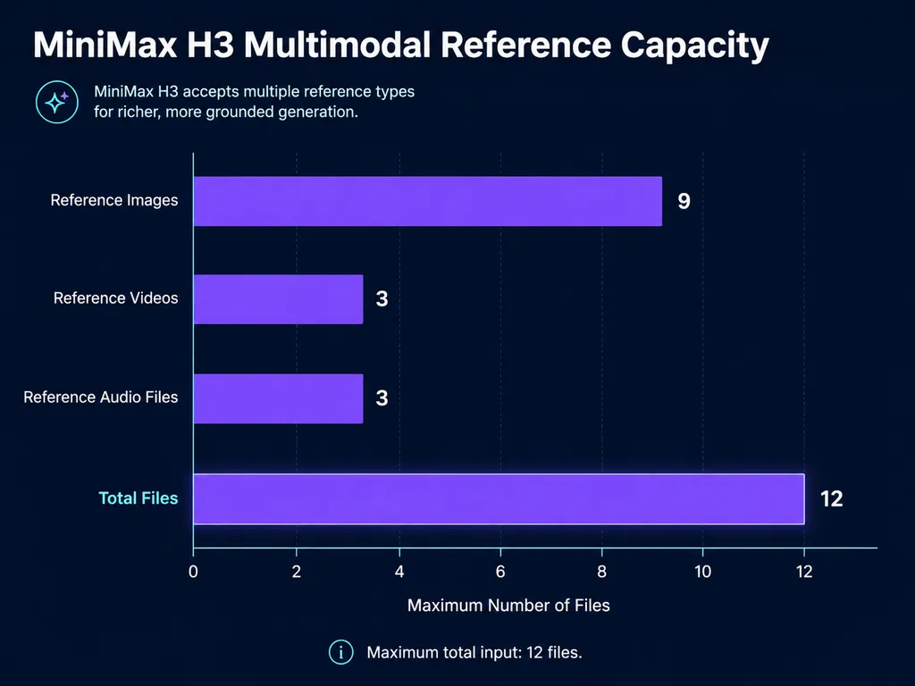 MiniMax H3 Multimodal Reference Capacity
