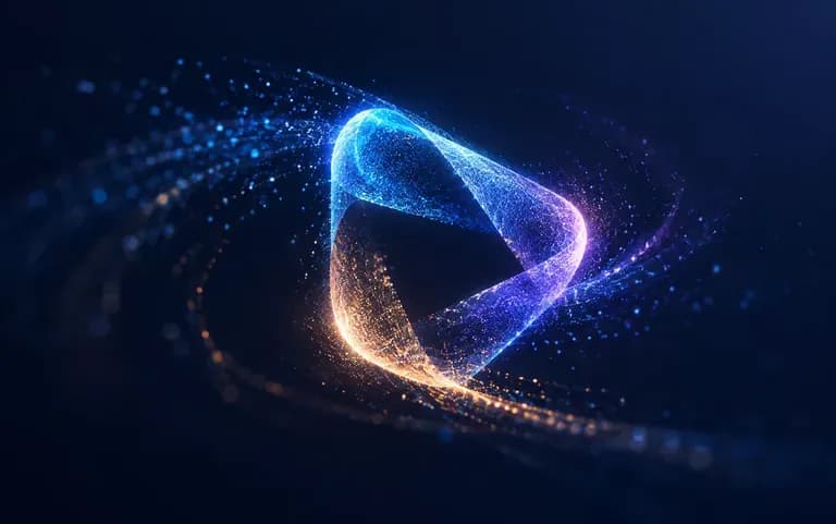 A logo revealed in a short animation
