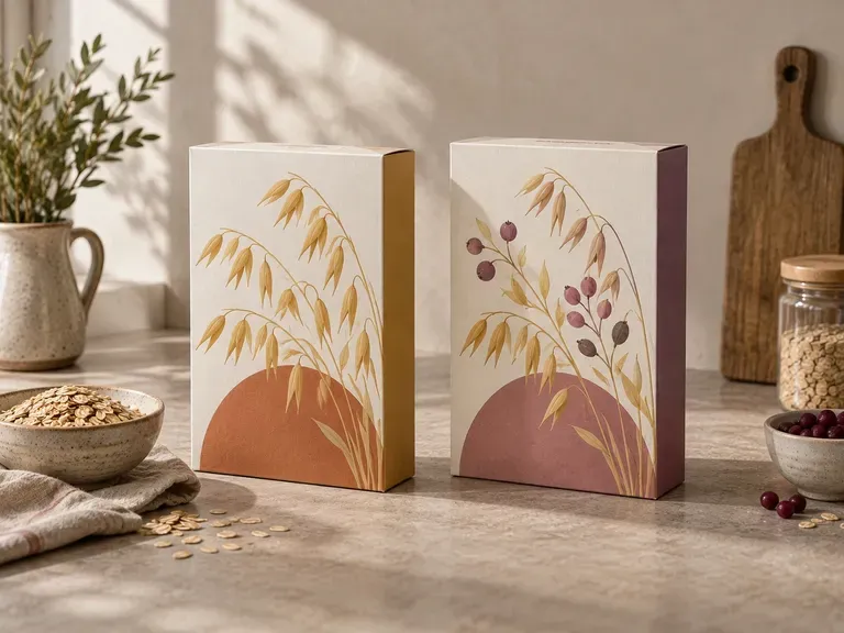 Présentations de designs de saveurs : chaque design de saveur fourni prévisualisé pour une revue de gamme