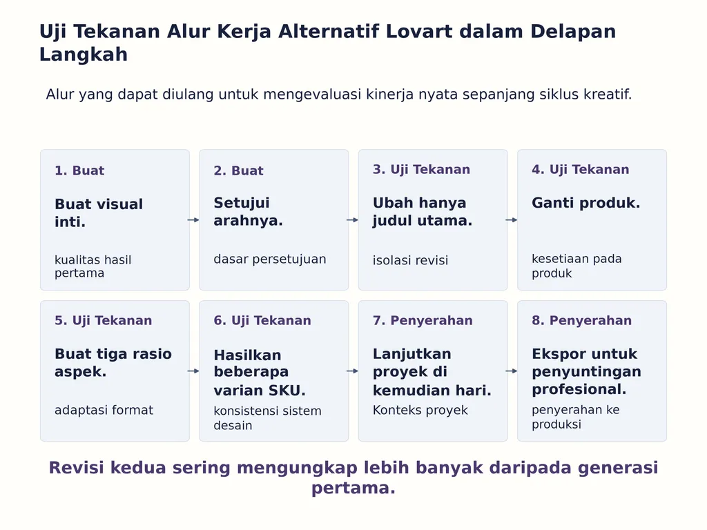 Uji Tekanan Alur Kerja Alternatif Lovart dalam Delapan Langkah