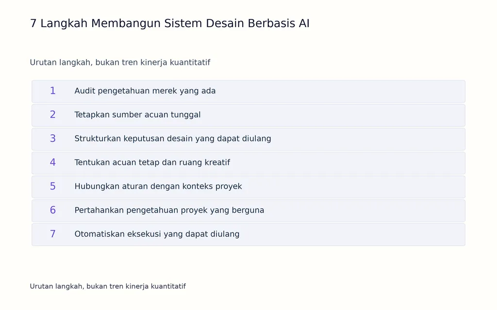 7 Langkah Membangun Sistem Desain Berbasis AI
