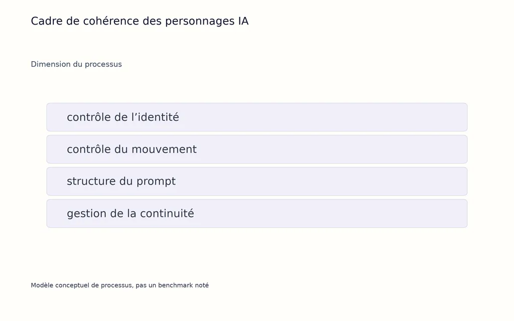 Cadre de cohérence des personnages IA