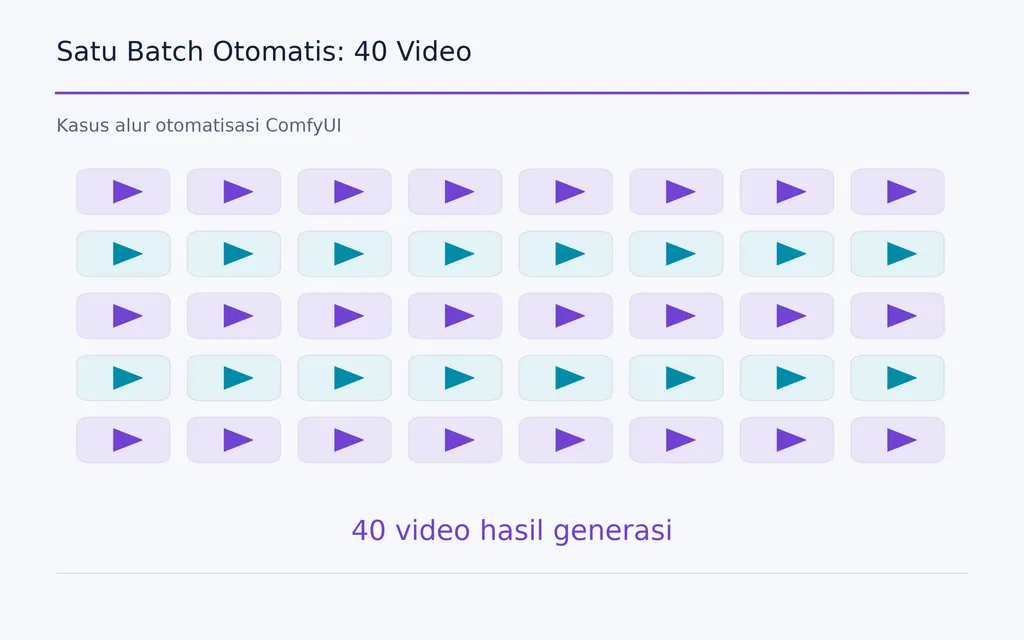 Satu Batch Otomatis: 40 Video