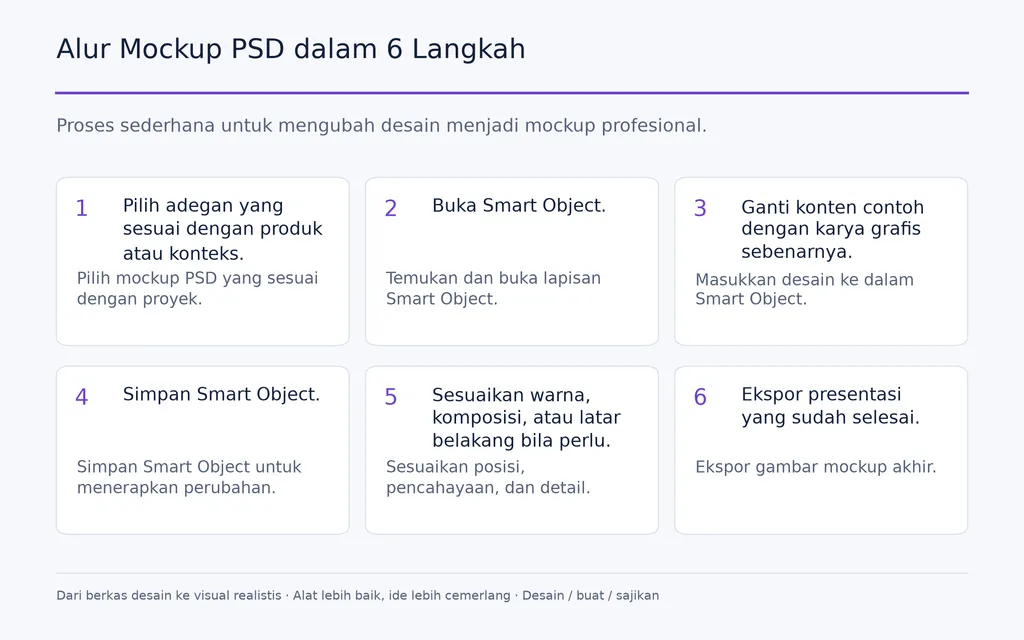 Alur Mockup PSD dalam 6 Langkah