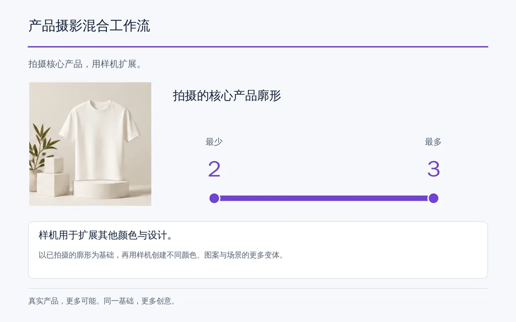 产品摄影混合工作流