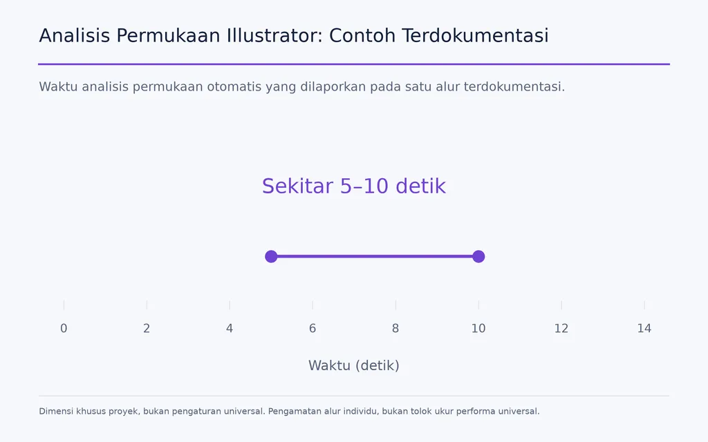 Analisis Permukaan Illustrator: Contoh Terdokumentasi