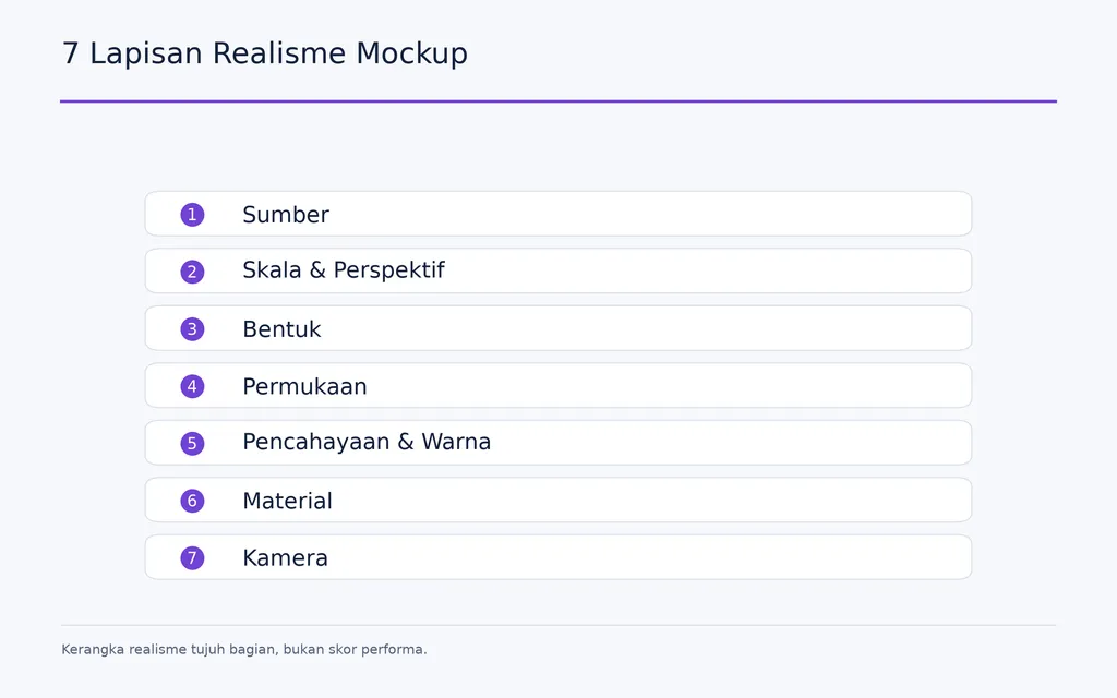 7 Lapisan Realisme Mockup