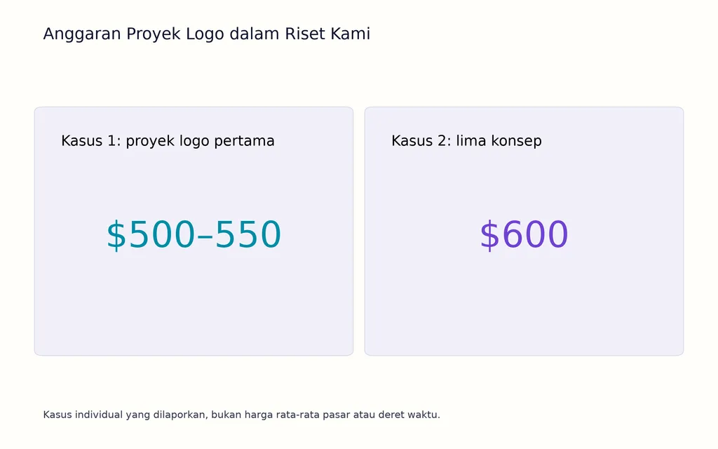 Anggaran Proyek Logo dalam Riset Kami