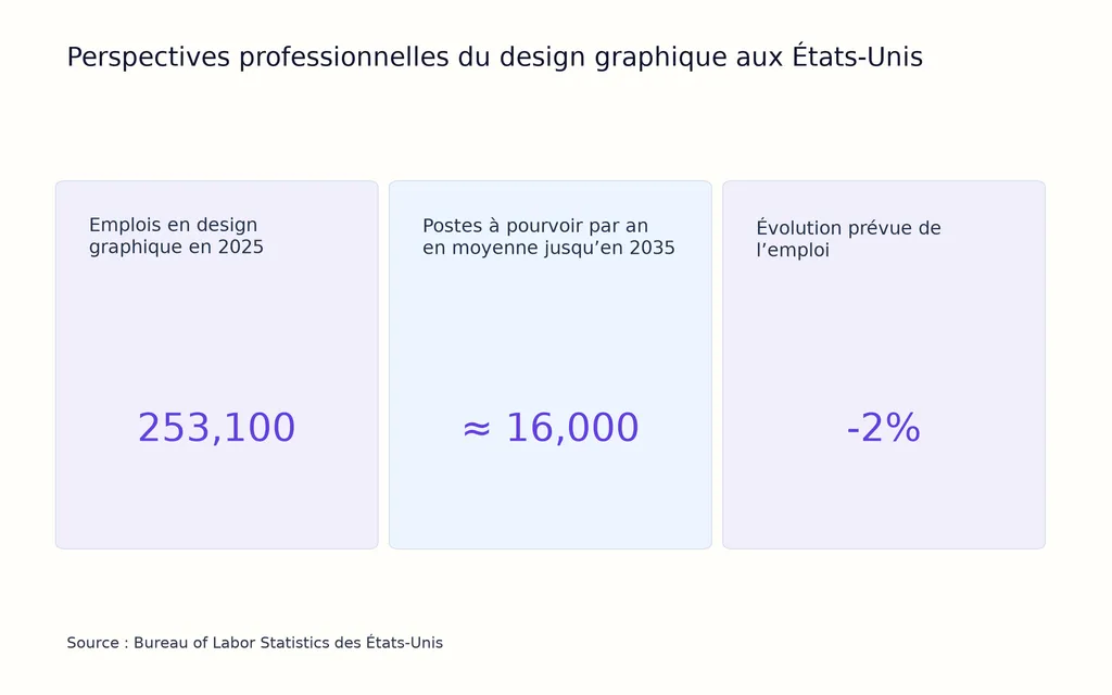 Perspectives professionnelles du design graphique aux États-Unis