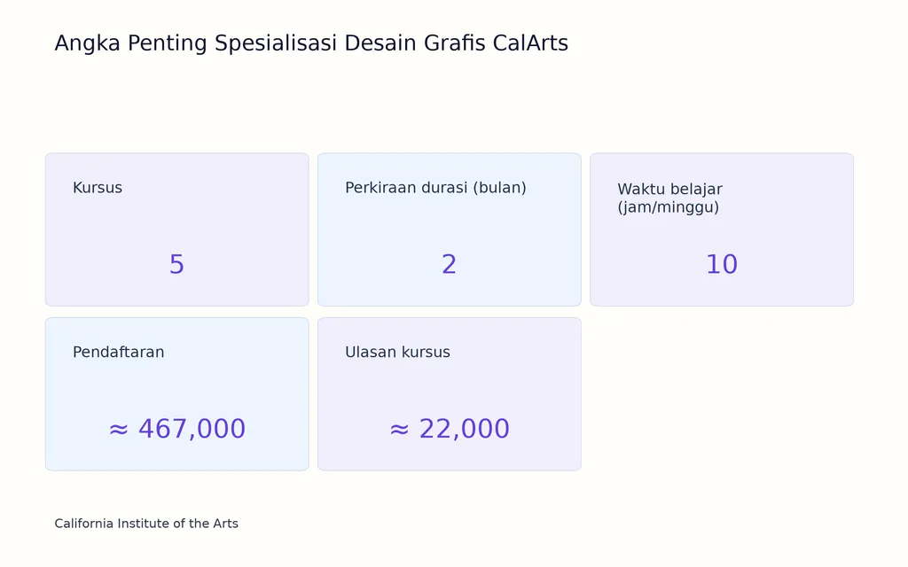 Angka Penting Spesialisasi Desain Grafis CalArts