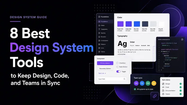 Las 8 mejores herramientas de sistemas de diseño para sincronizar diseño, código y equipos