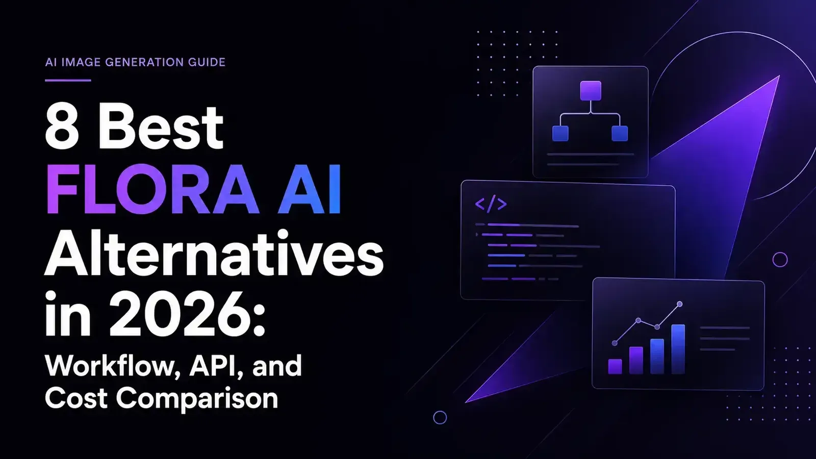 2026년 최고의 FLORA AI 대안 8가지: 워크플로, API, 비용 비교