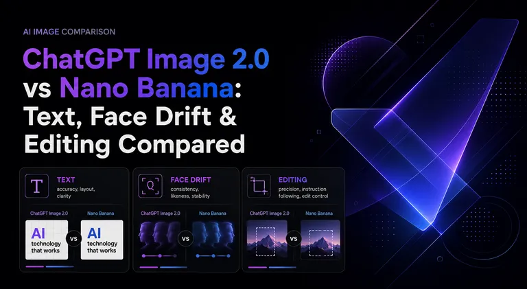 ChatGPT Image 2.0 vs Nano Banana: Perbandingan Teks, Pergeseran Wajah, dan Penyuntingan