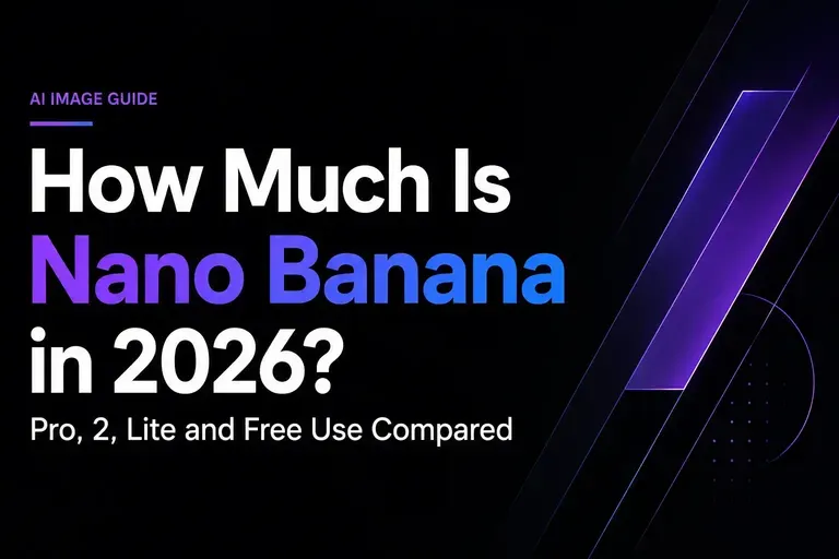 ¿Cuánto cuesta Nano Banana en 2026? Pro, 2, Lite y uso gratuito comparados