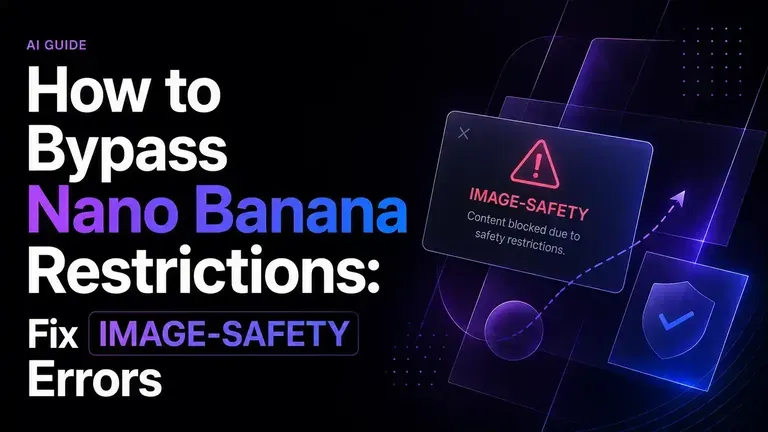 Cómo eludir las restricciones de Nano Banana: corregir errores IMAGE-SAFETY