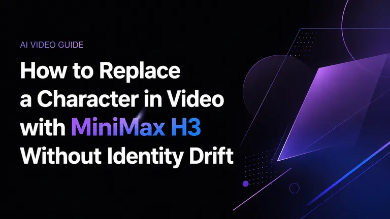 Cara Mengganti Karakter dalam Video dengan MiniMax H3 Tanpa Pergeseran Identitas