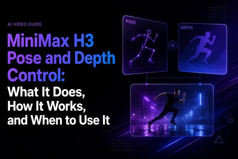 MiniMax H3 포즈·깊이 제어: 기능, 작동 원리, 활용 시점