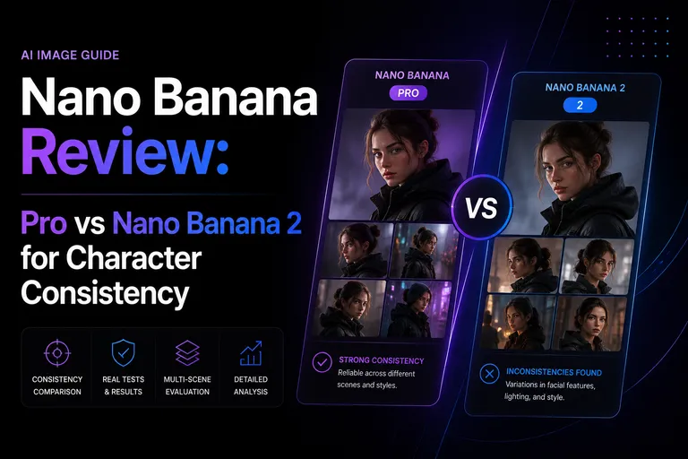 Análisis de Nano Banana: Pro frente a Nano Banana 2 para la coherencia de personajes