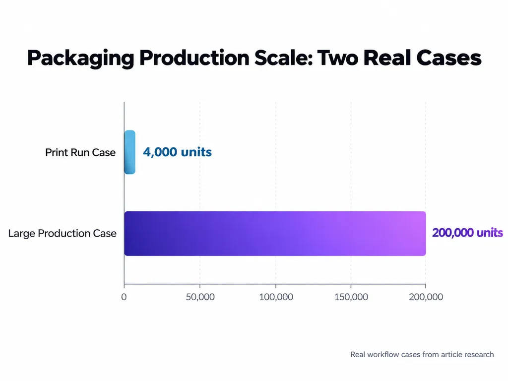 Packaging Production Scale: Two Real Cases
