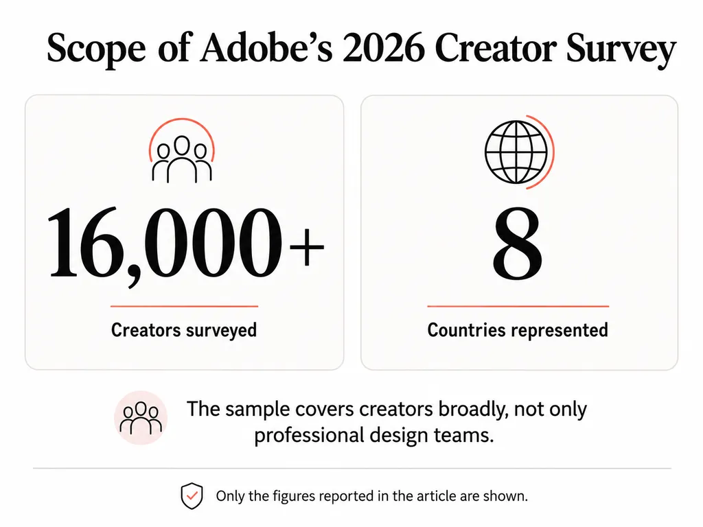 Scope of Adobe’s 2026 Creator Survey