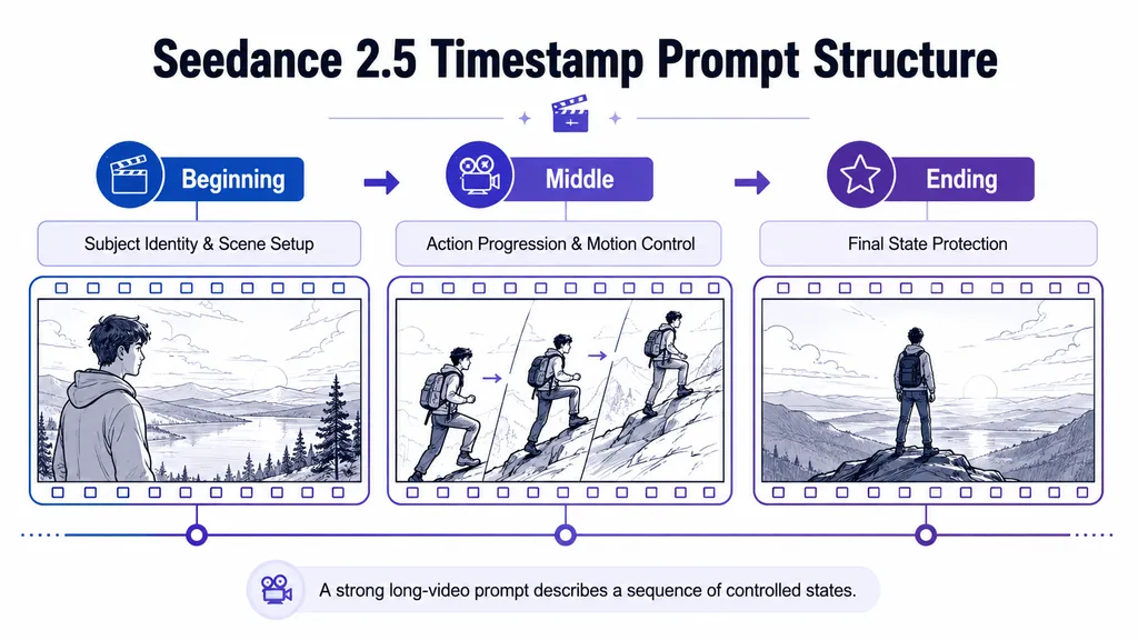 Seedance 2.5 Timestamp Prompt Structure