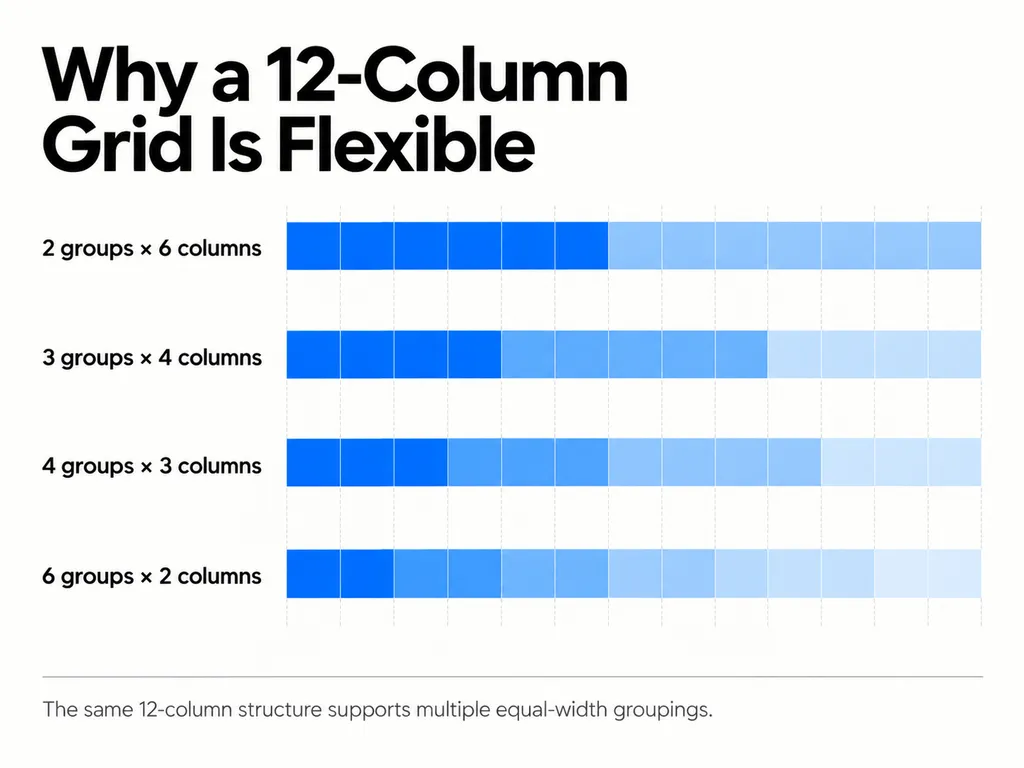 Why a 12-Column Grid Is Flexible