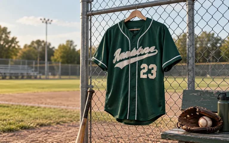 One matching jersey for a weekend rec team