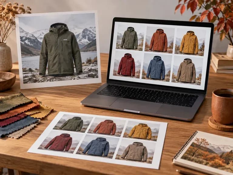 Seasonal Refreshes: last season's image in new colors