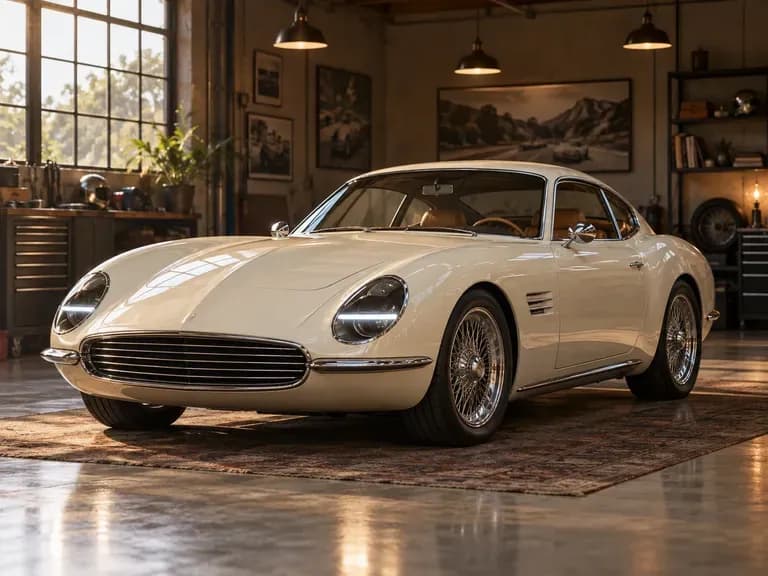 Retro-Futurist Coupes: classic lines with modern lighting