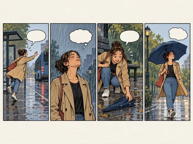 Weekly Life Strips: small moments from school, work or home