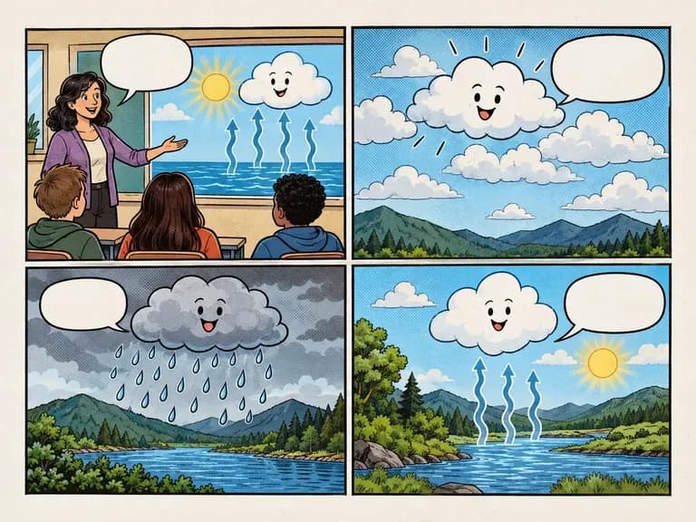 Classroom Strips: a lesson told in panels