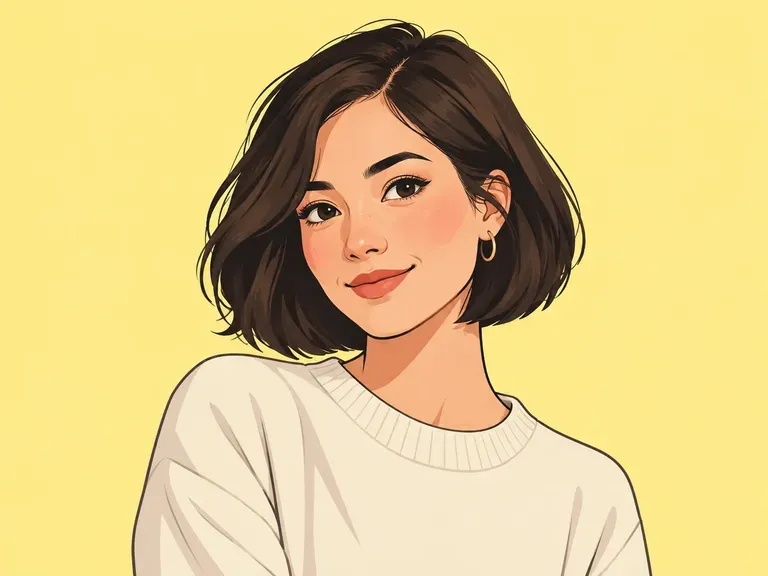 Cartoon Portraits: bold lines and flat shading