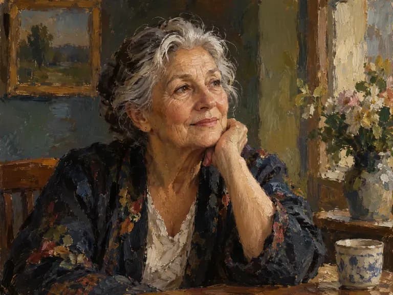 Oil Paint Portraits: thick strokes and rich shadows