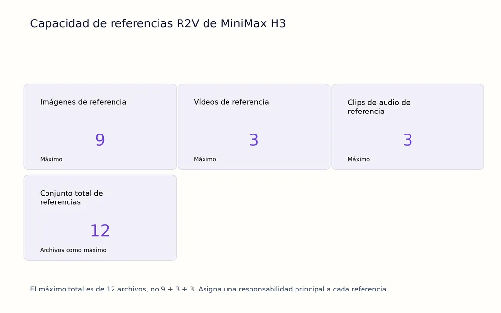 Capacidad de referencias R2V de MiniMax H3