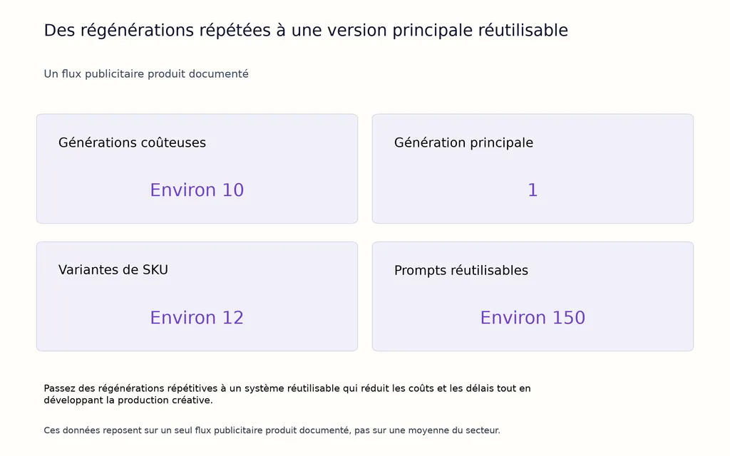 Des régénérations répétées à une version principale réutilisable