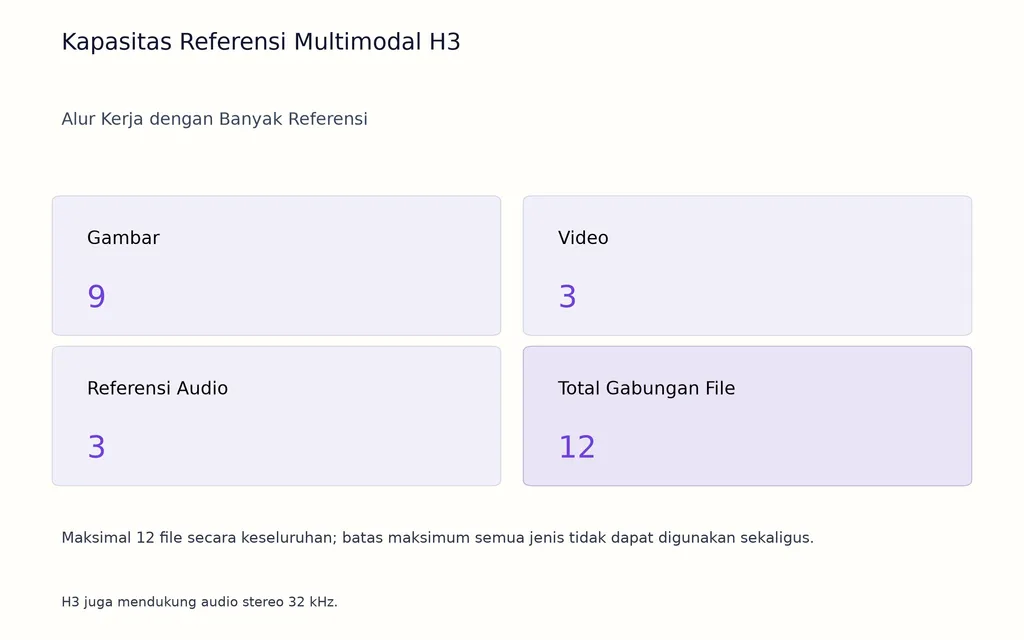 Kapasitas Referensi Multimodal H3