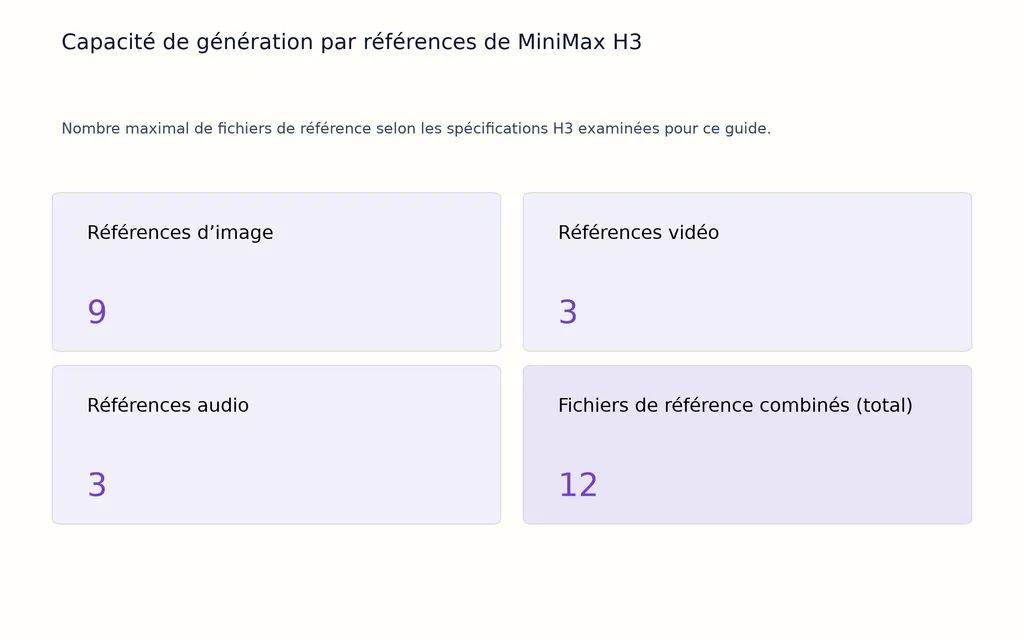 Capacité de génération par références de MiniMax H3