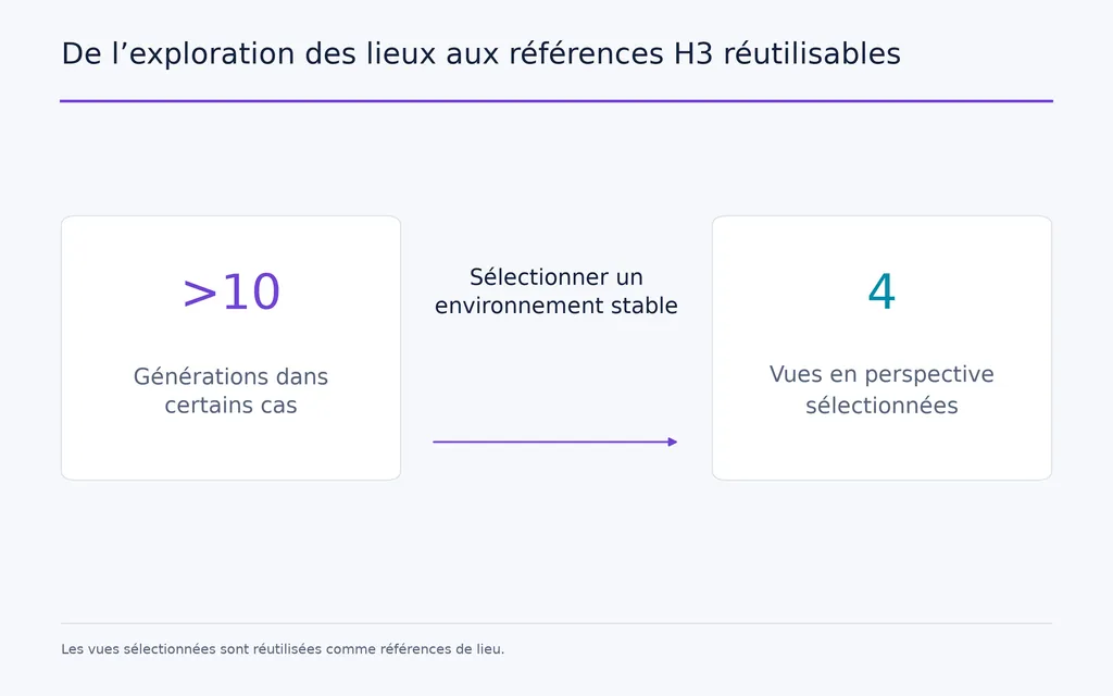 De l’exploration des lieux aux références H3 réutilisables