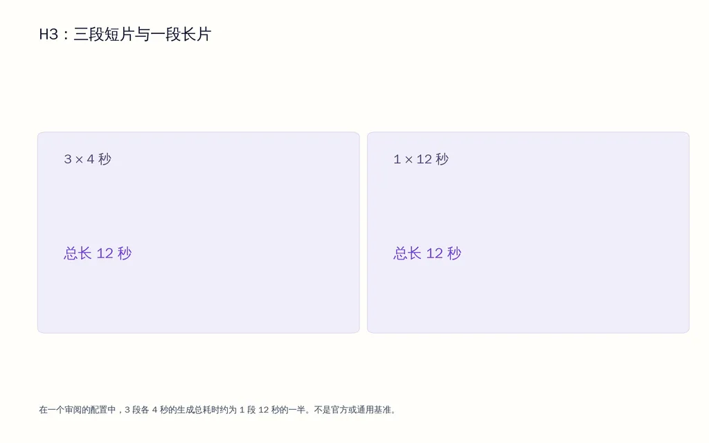 H3:三段短片与一段长片