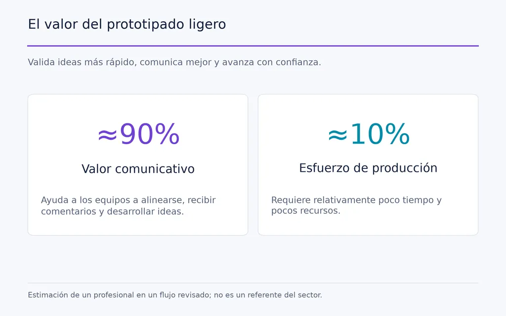 El valor del prototipado ligero