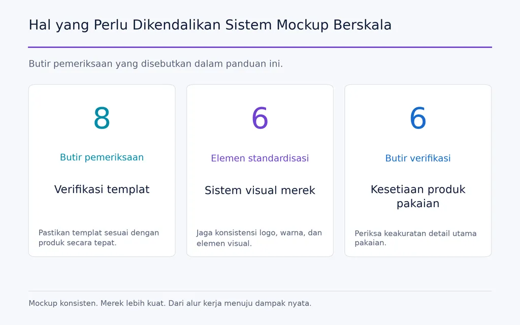 Hal yang Perlu Dikendalikan Sistem Mockup Berskala