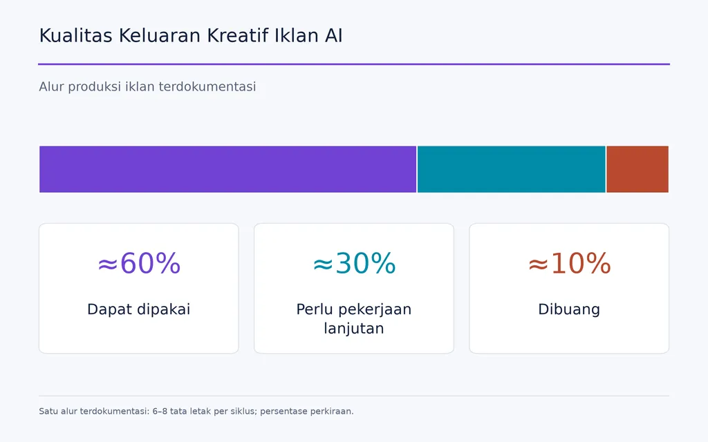 Kualitas Keluaran Kreatif Iklan AI