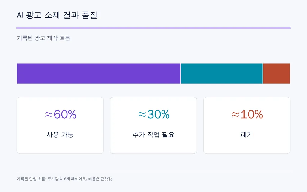 AI 광고 소재 결과 품질