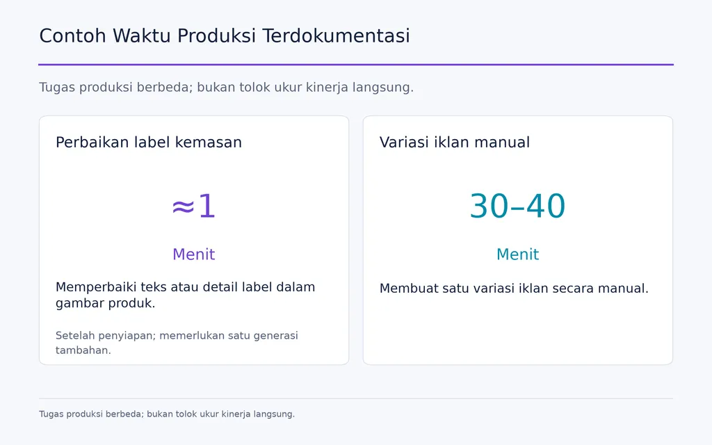 Contoh Waktu Produksi Terdokumentasi
