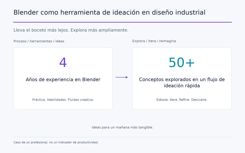 Blender como herramienta de ideación en diseño industrial
