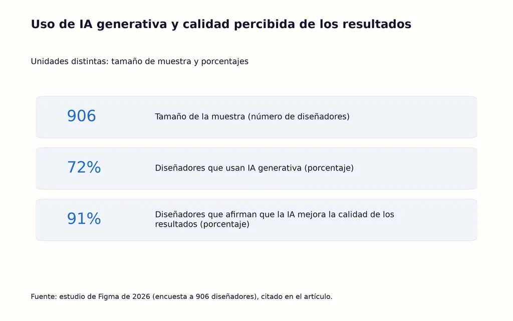 Uso de IA generativa y calidad percibida de los resultados