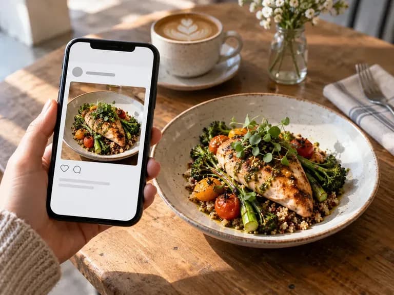 Menu Specials: a café's dish of the day as a post